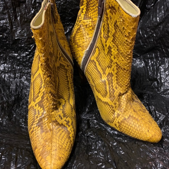 Biondini snakeskin boots - Picture 11 of 16
